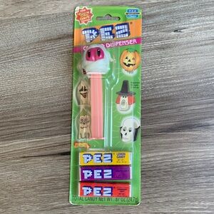 Mummy Pez Glow in Dark Candy Dispenser 2002 Collectible Halloween Pezz Sealed
